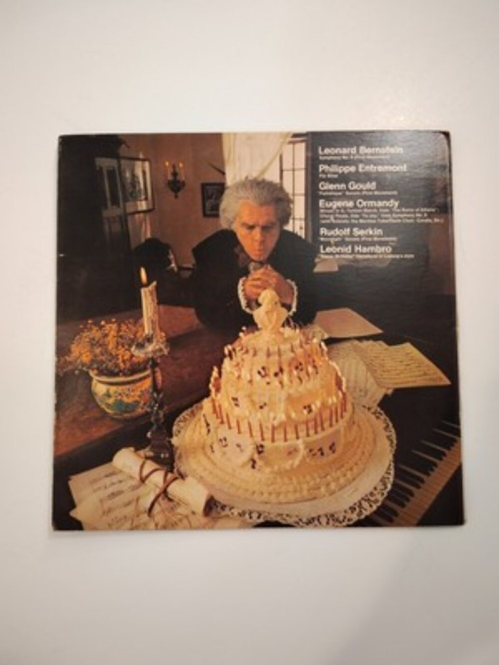Happy Birthday Ludwig Vinyl Columbia Stereo MS 7406 Gatefold Jacket NEAR MINT